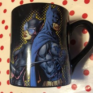 2-Sided Batman Catwoman DC Comics Coffee mug
